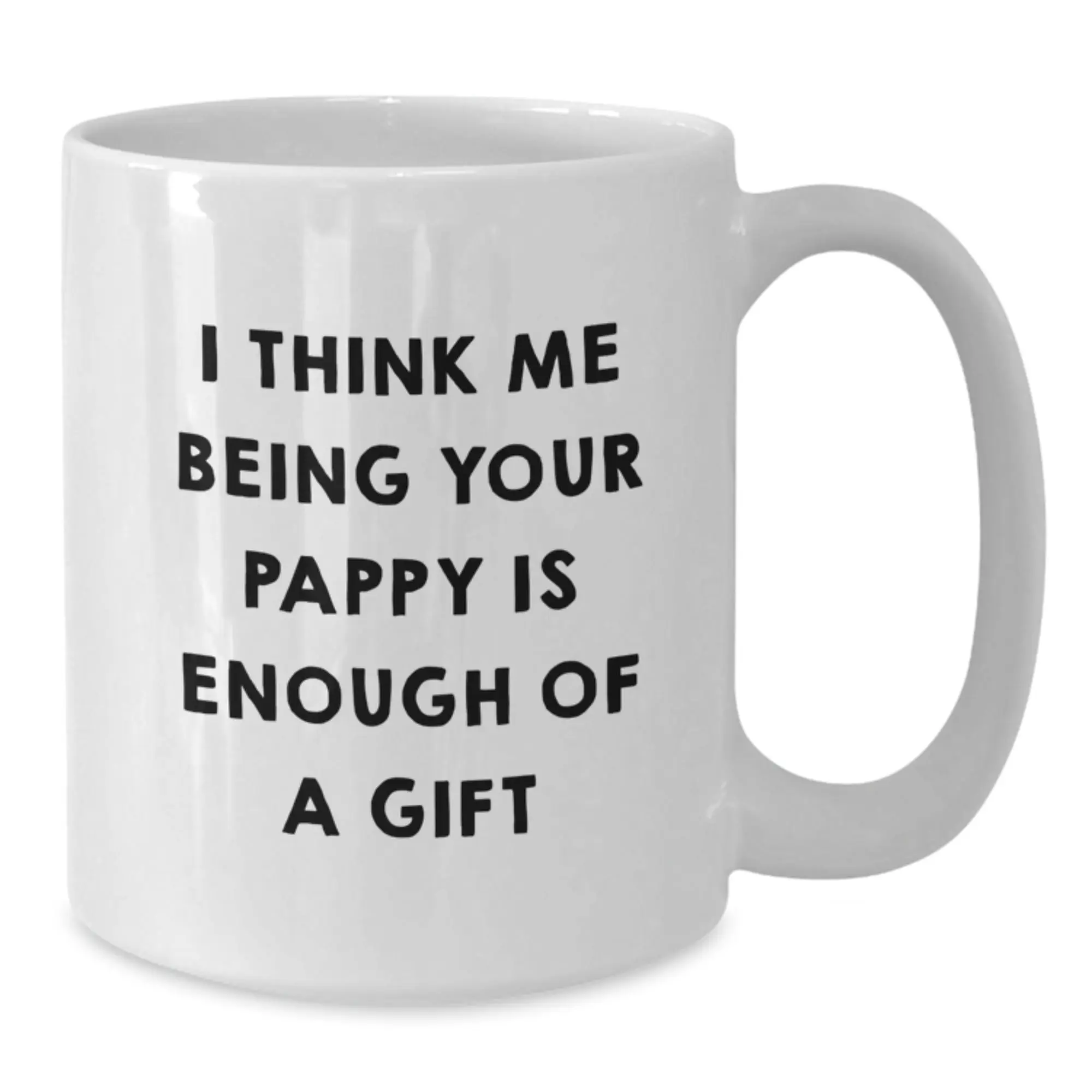 Pappy Keepsake White Coffee Mug for Him Birthday Gift - Additional