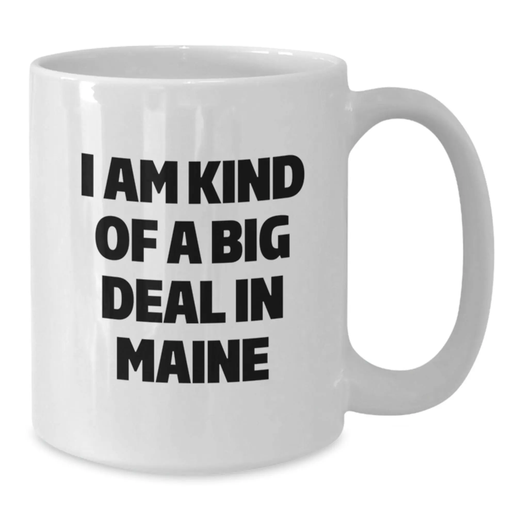 Funny Maine Mugs Gifts For Men Women From Maine Friends - I Am Kind Of A Prime Selection In Maine Graduation - Additional