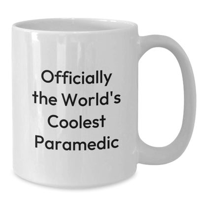 Funny Rescue Worker Gifts for Men from Friends - White Coffee Mug for Rescue Worker Lover - Officially The World's Coolest Rescue Worker Christmas Unique Gifts - Additional