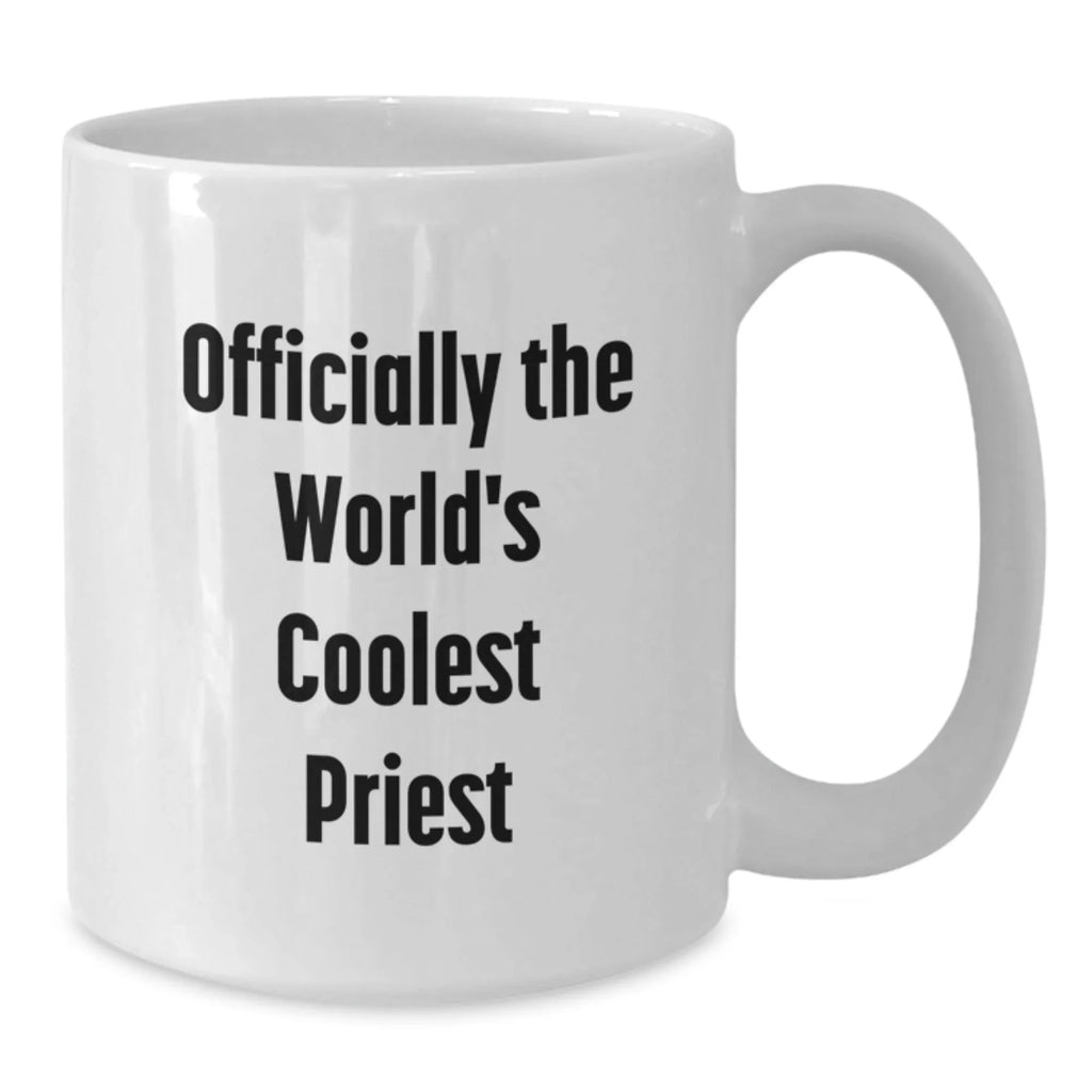 Officially The World's Coolest 'Funny' Priest Gifts from Men to Priest on Christmas Unique Gifts