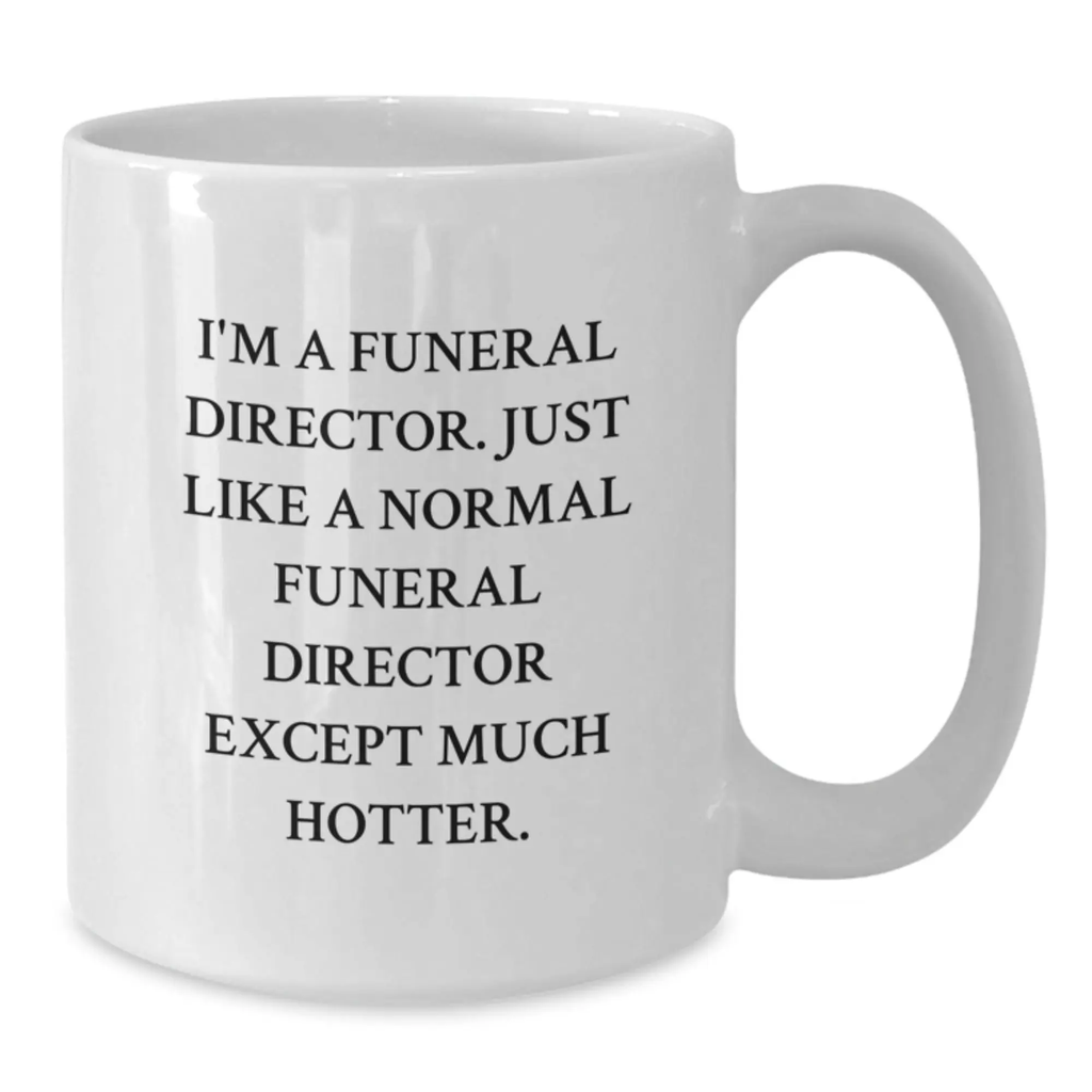 Funeral Director Keepsake Mug Birthday Gift for Him - Additional