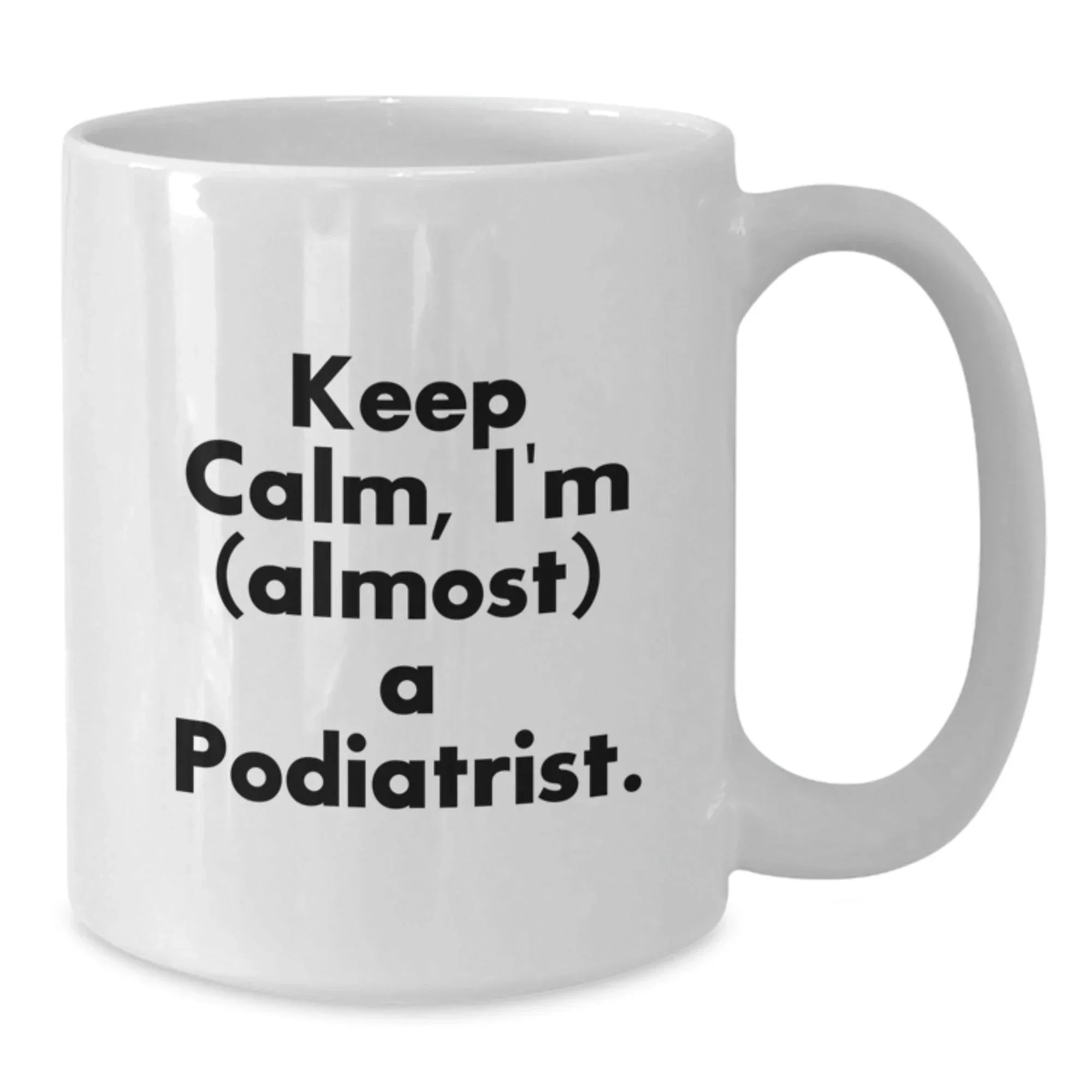 Funny Podiatrist Gifts, White Coffee Mugs with Inspirational Quote for Christmas Unique Gifts from Friends and Family