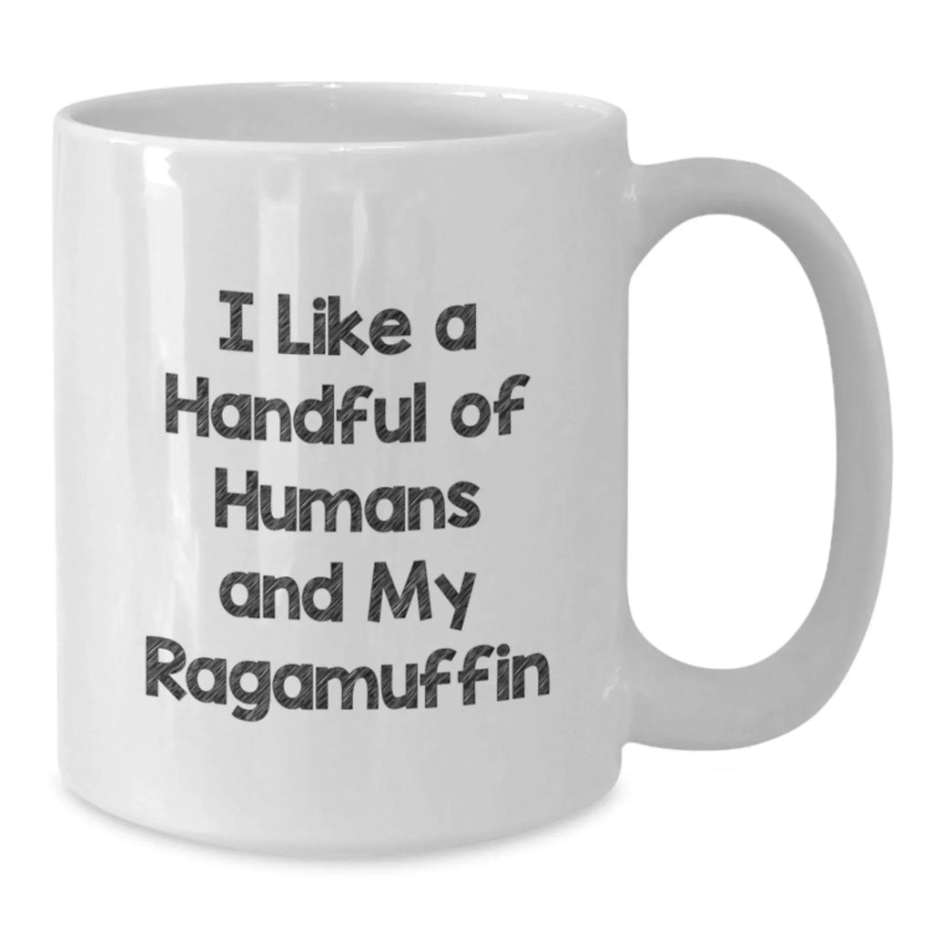 Ragamuffin Cat Lovers Funny Quote Christmas Unique Gifts from Friends for Men Women