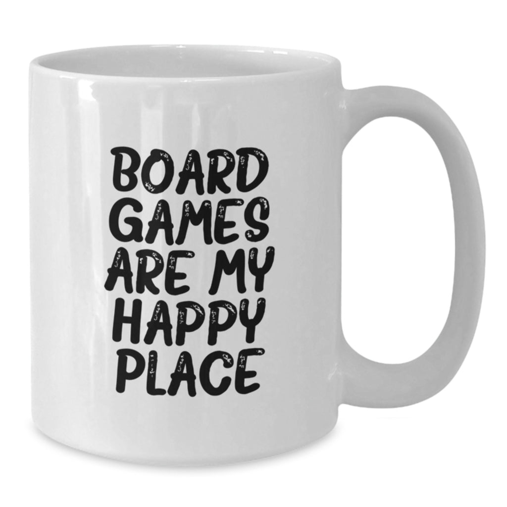 Board Game Enthusiast Gift A Happy Place Keepsake Mug for Him - Additional