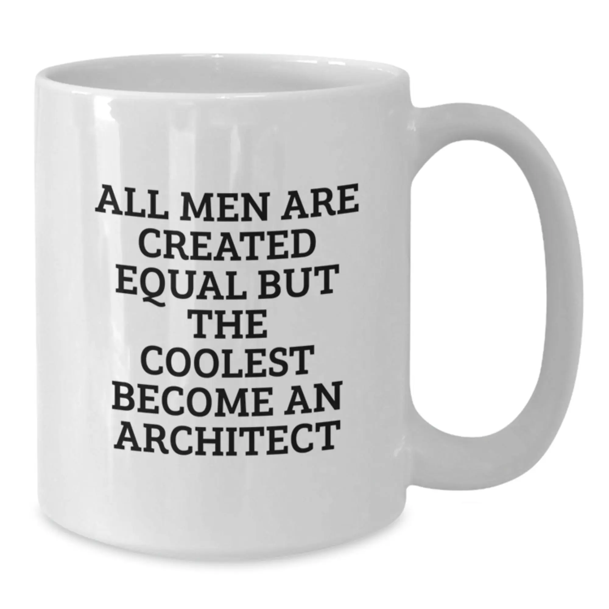 Architect Keepsake Mug for Him Birthday Gift White 11oz Ceramic - Additional