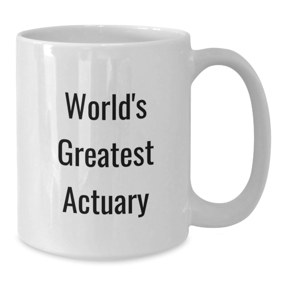Actuary Gift for Him - World's Greatest Actuary Keepsake Mug - Additional