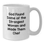 Funny Chef Quotes Gifts from Friends for Men, Women, Coworkers, Family, White Coffee Mug, Christmas Unique Presents