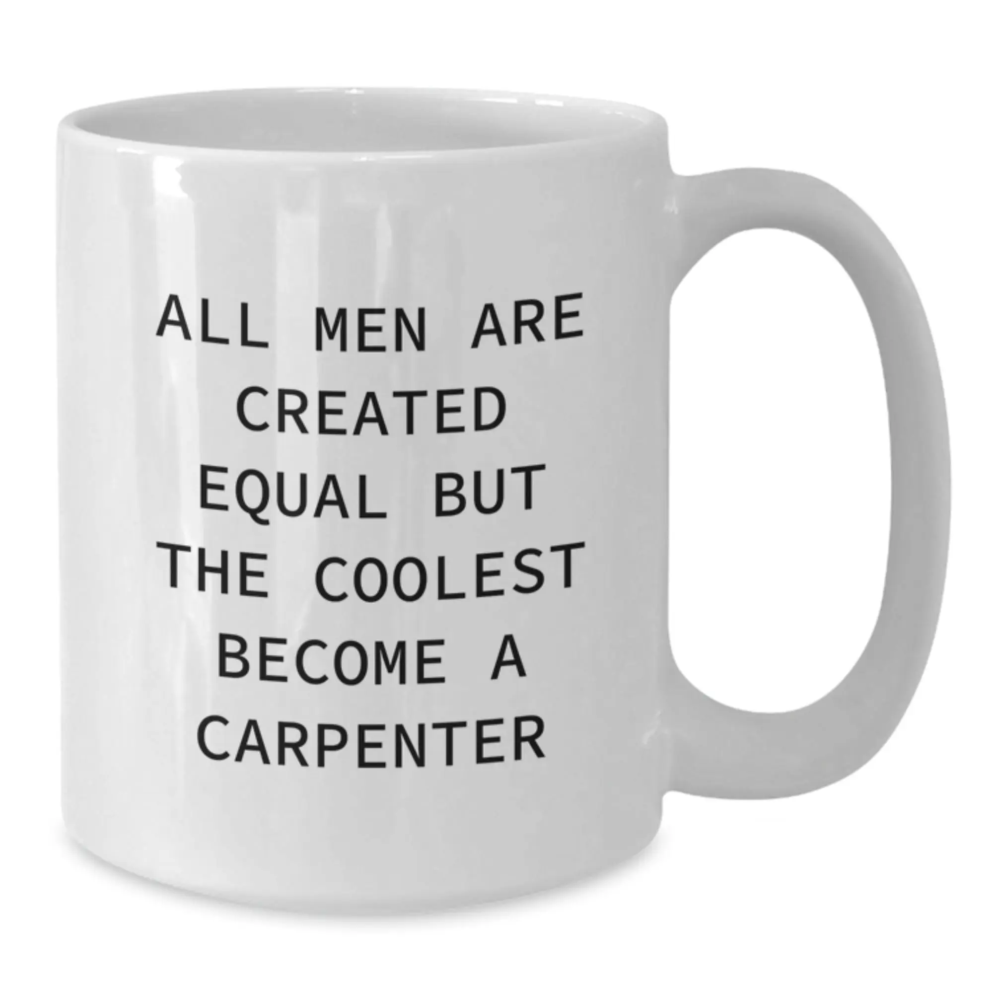 Birthday Gift Carpenter White Ceramic Mug Present for Her - Additional