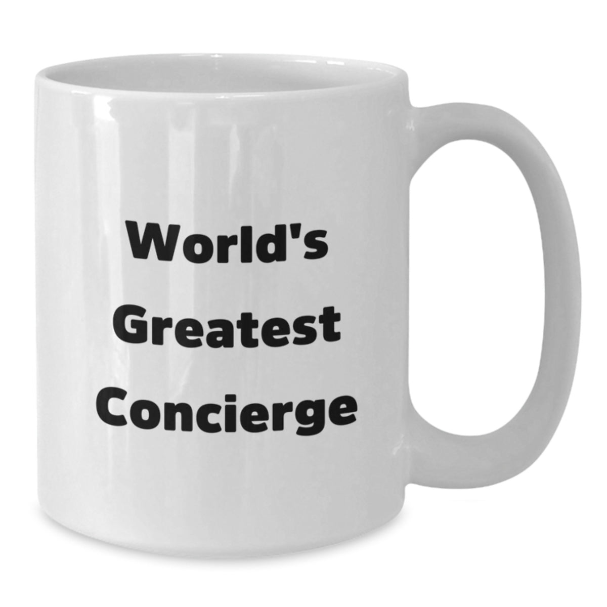Concierge Keepsake Gift for Him - World's Greatest Concierge Mug - Additional