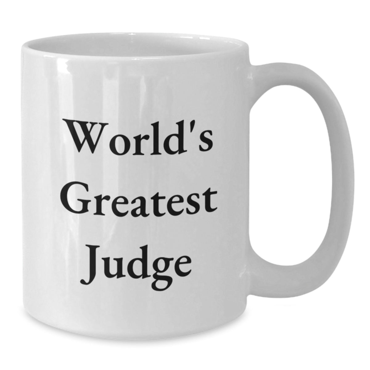 Judge Gift for Him - World's Greatest Judge Keepsake Coffee Mug - Additional