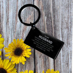 Husband Gifts, To My Husband Remember, you will never lose. You will either WIN or LEARN, Keepsake Keychain For Husband Engraved, Birthday Christmas Gifts Ideas For Husband X-mas Gifts