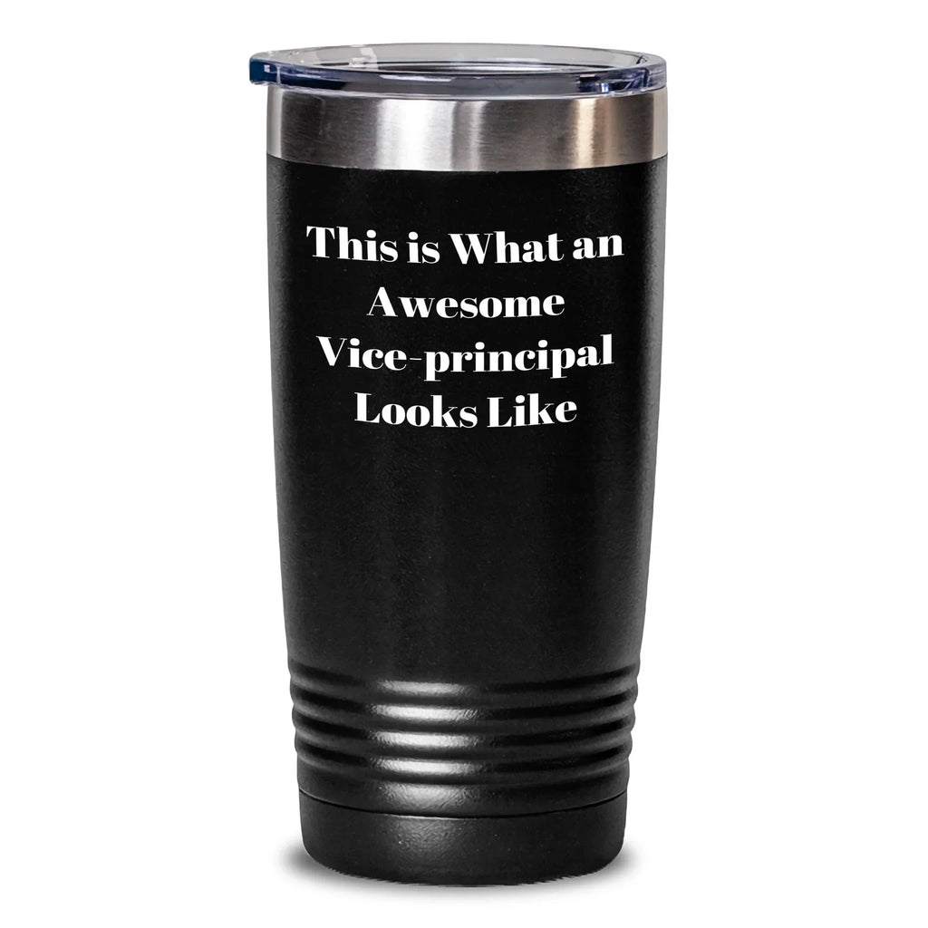 Funny Vice-Principal Gifts - This Is What An Awesome Vice-Principal Looks Like Tumbler, Father's Day Unique Gifts for Men from Family