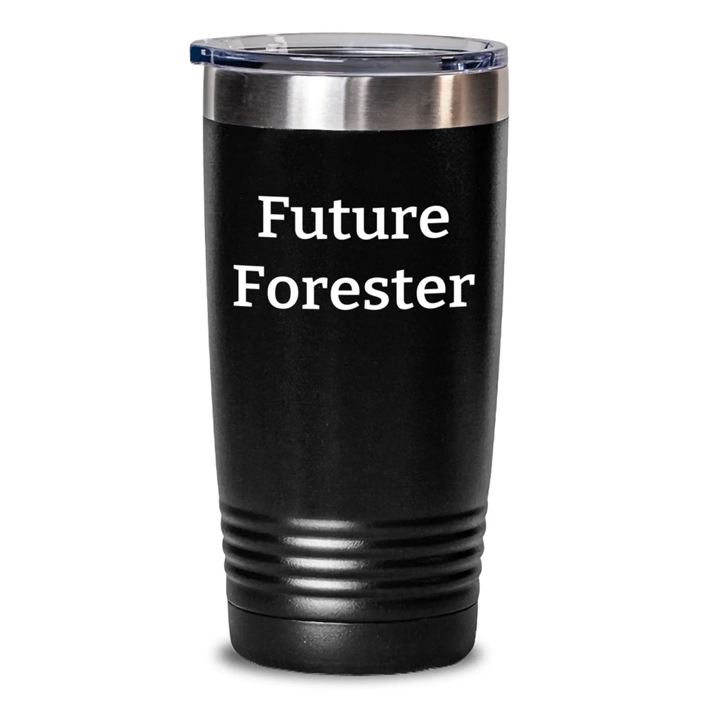 Funny Future Forester Gifts from Friends Unique Christmas Tumblers 20oz or 30oz for Forester Enthusiasts