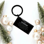 Husband Gifts, To My Husband Remember, you will never lose. You will either WIN or LEARN, Keepsake Keychain For Husband Engraved, Birthday Christmas Gifts Ideas For Husband X-mas Gifts