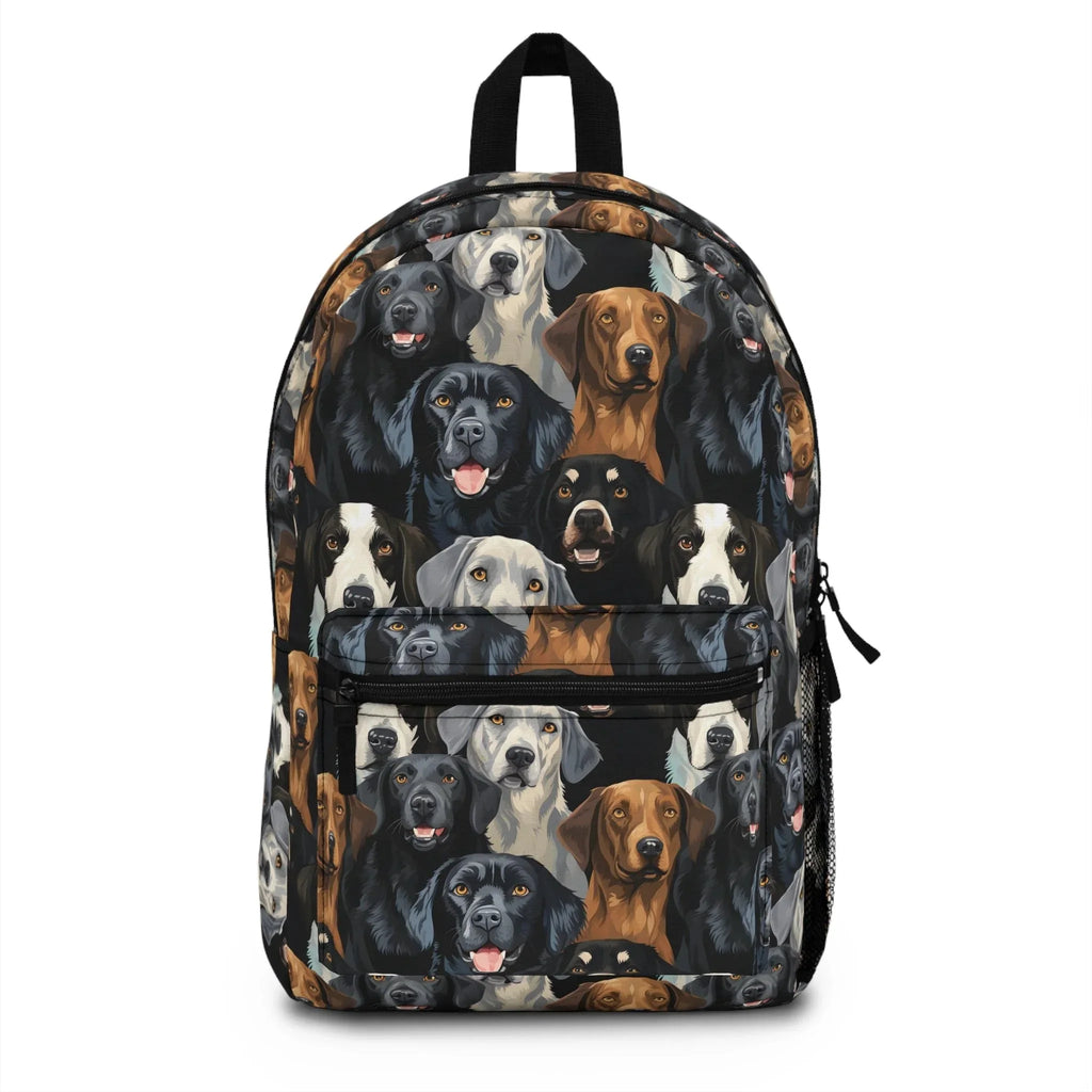 Dog Lovers Backpack - Cute Canine Design, Pet Gifts, School Supplies, Fun Accessories, Animal-Themed Bags