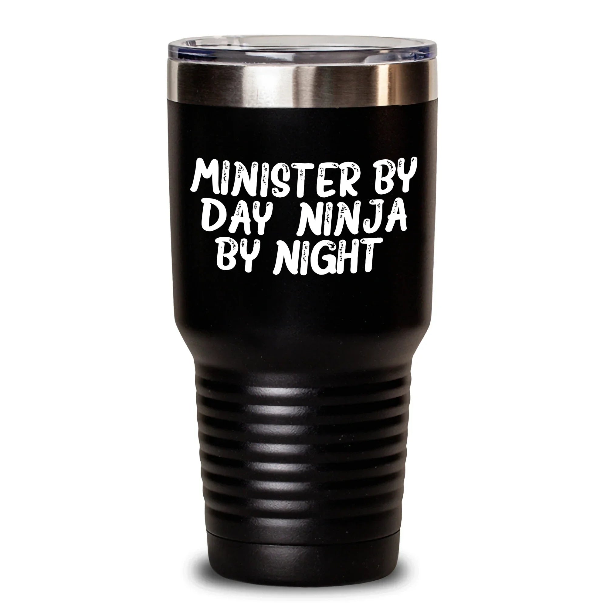 Minister Gifts from Friends, Gifts for Minister By Day. Ninja By Night. - Unique Mother's Day Tumbler
