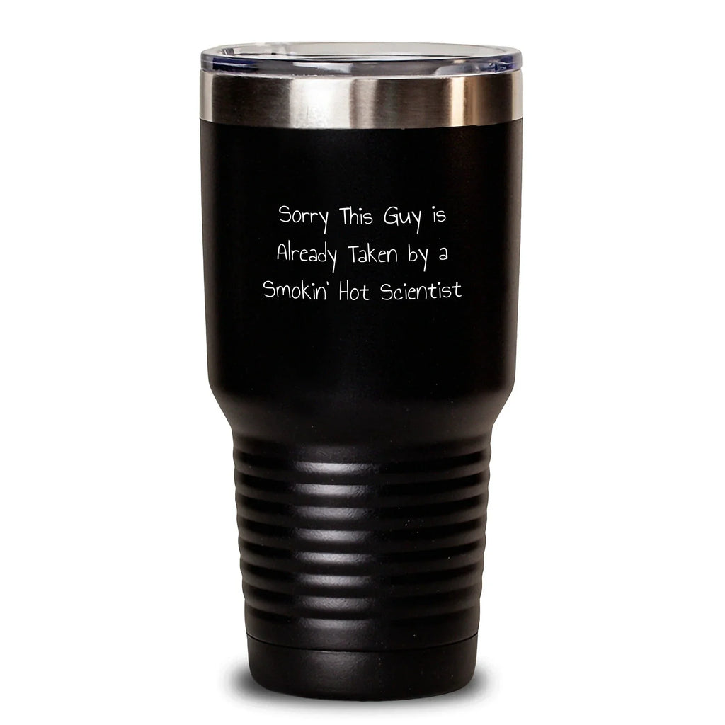 Funny Scientist Gifts - Gifts from Friends to Men for Scientist, Keeps Drinks Hot Cold 20oz 30oz Tumbler, Perfect Christmas Unique Gift for Science Lovers
