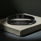 Funny Vice-principal Gifts: Interlaced Leather Bracelet for Him or Her, With Stories to Share and Memorable Days - Gifts from Friends, Family, or Coworkers
