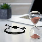 Sarcastic Hairdresser Black Rope Bracelet Gifts, Christmas Holiday Gifts for Hairdresser Birthday, Hairdresser: Because greatness is woven