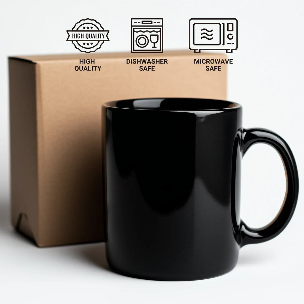 Funny Operations Manager Gifts from Mom - I'm Not Perfect Black Coffee Mug for Her, Perfect Unique Mother's Day Present