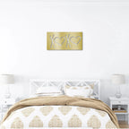 XOXO Hugs and Kisses Indoor Outdoor Steel Wall Sign