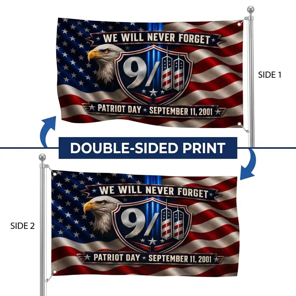 Double Sided Flag