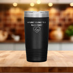 My Heart Belongs to a Phlebotomist – Stainless Steel Polar Tumbler 20oz