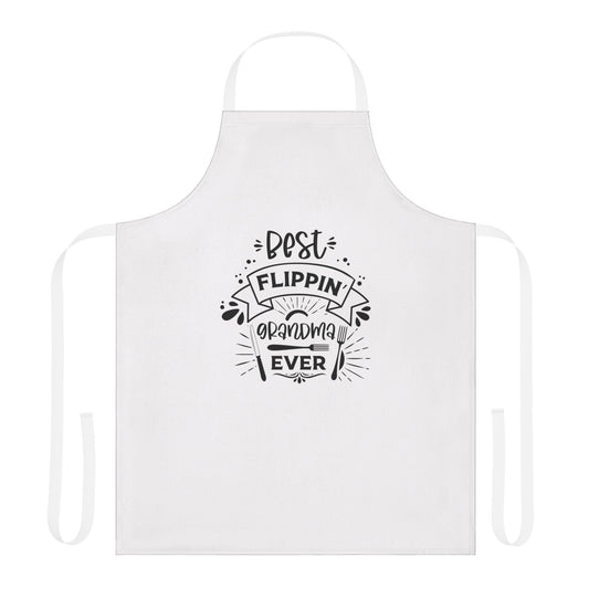 Grandma Kitchen Apron Best Flippin' Grandma - Mallard Moon Gift Shop