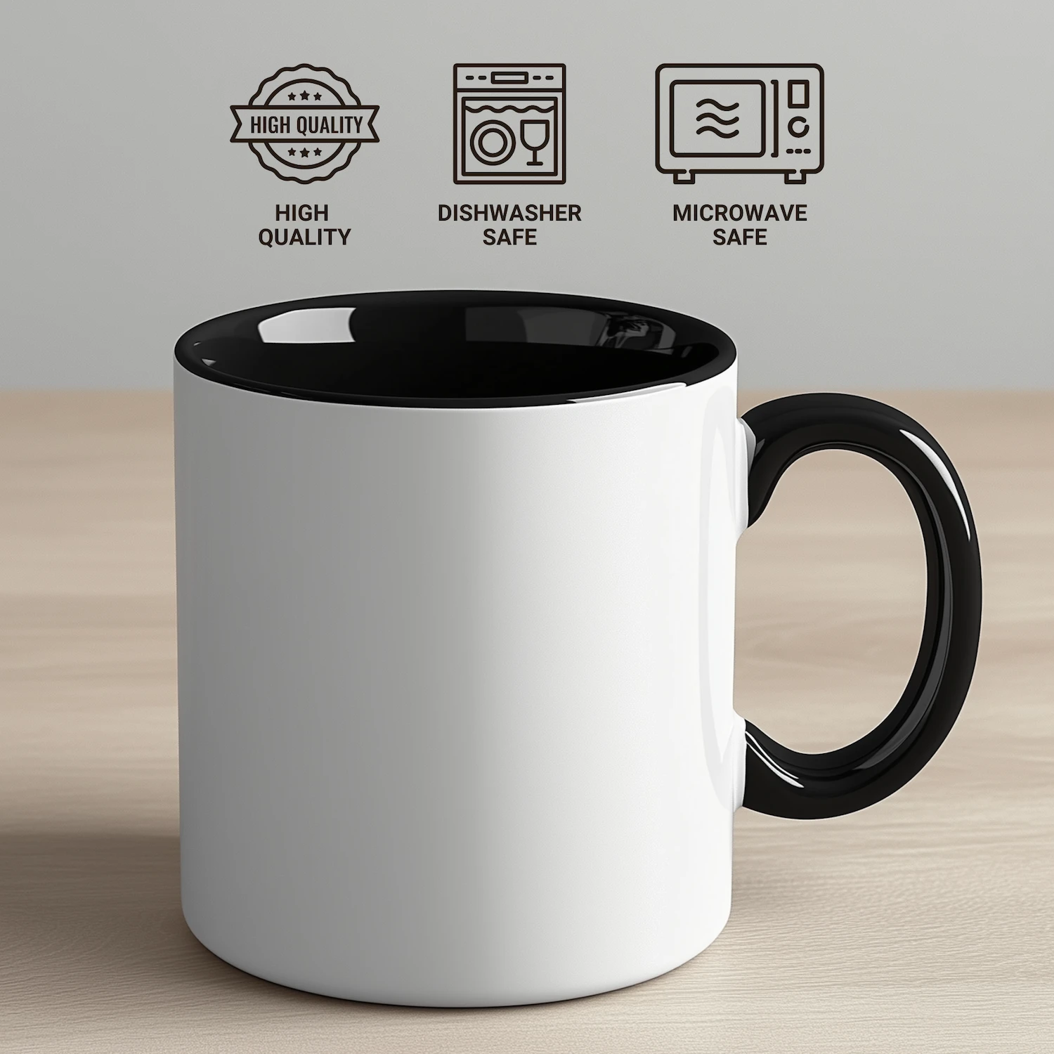 Funny Pop Gifts from Friends and Family - Two Tone Coffee Mug for Pop on Father's Day