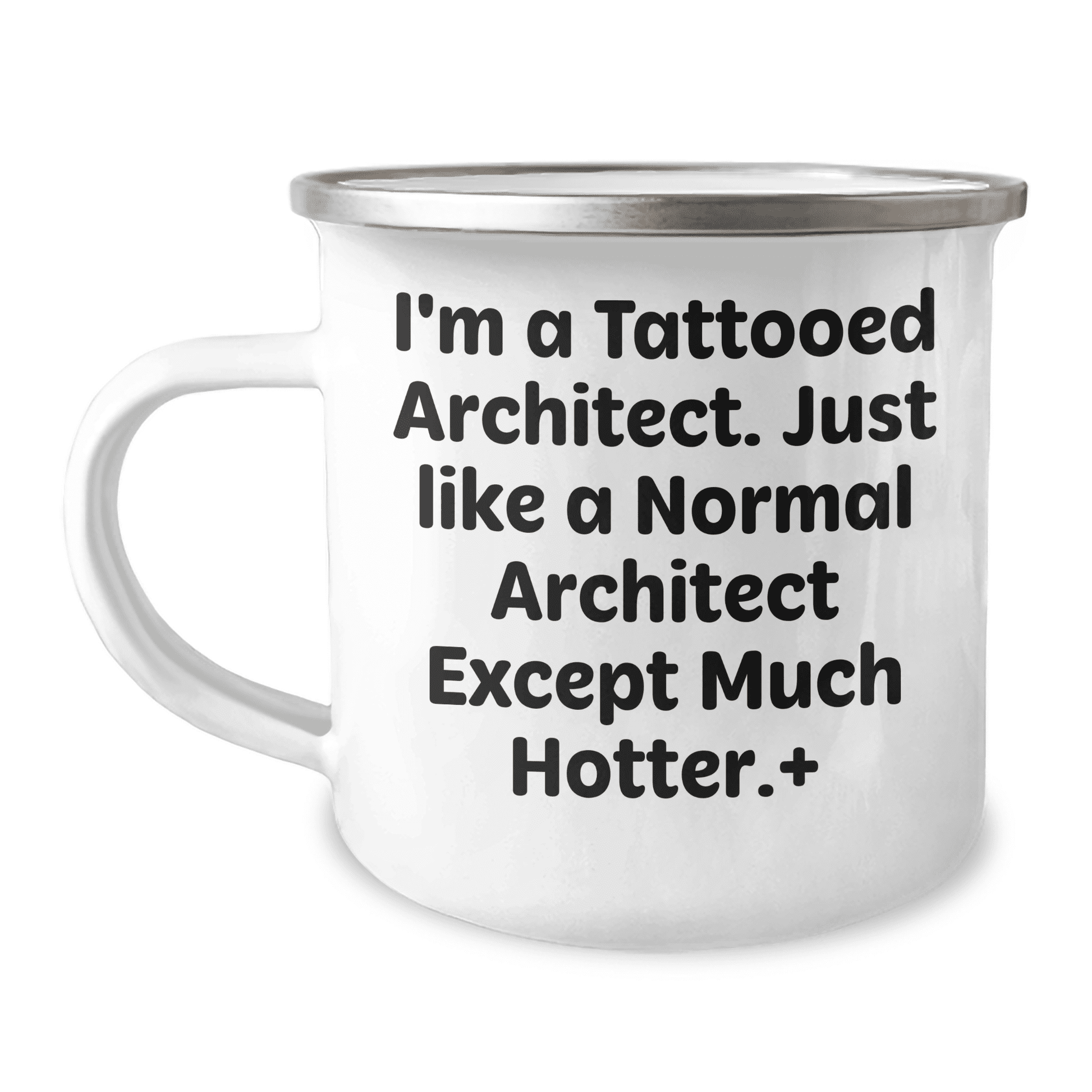 Funny Architect Gifts, Inspirational Quote Camping Mug, Gifts from Men to Mom on Mother's Day, Perfect Unique Gifts for Architect Women - Mallard Moon Gift Shop