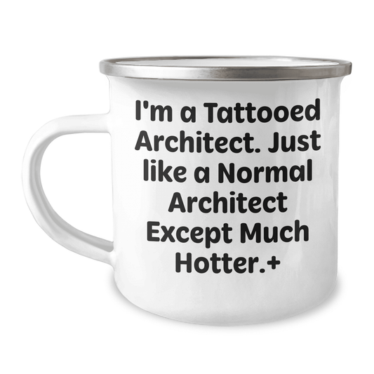 Funny Architect Gifts, Inspirational Quote Camping Mug, Gifts from Men to Mom on Mother's Day, Perfect Unique Gifts for Architect Women - Mallard Moon Gift Shop