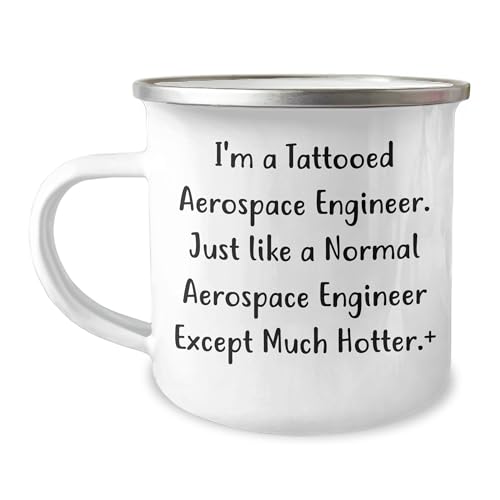 Aerospace Engineer Gifts for Her - Funny Camping Mug from Friends - Mother's Day Unique Gifts for Women - Mallard Moon Gift Shop