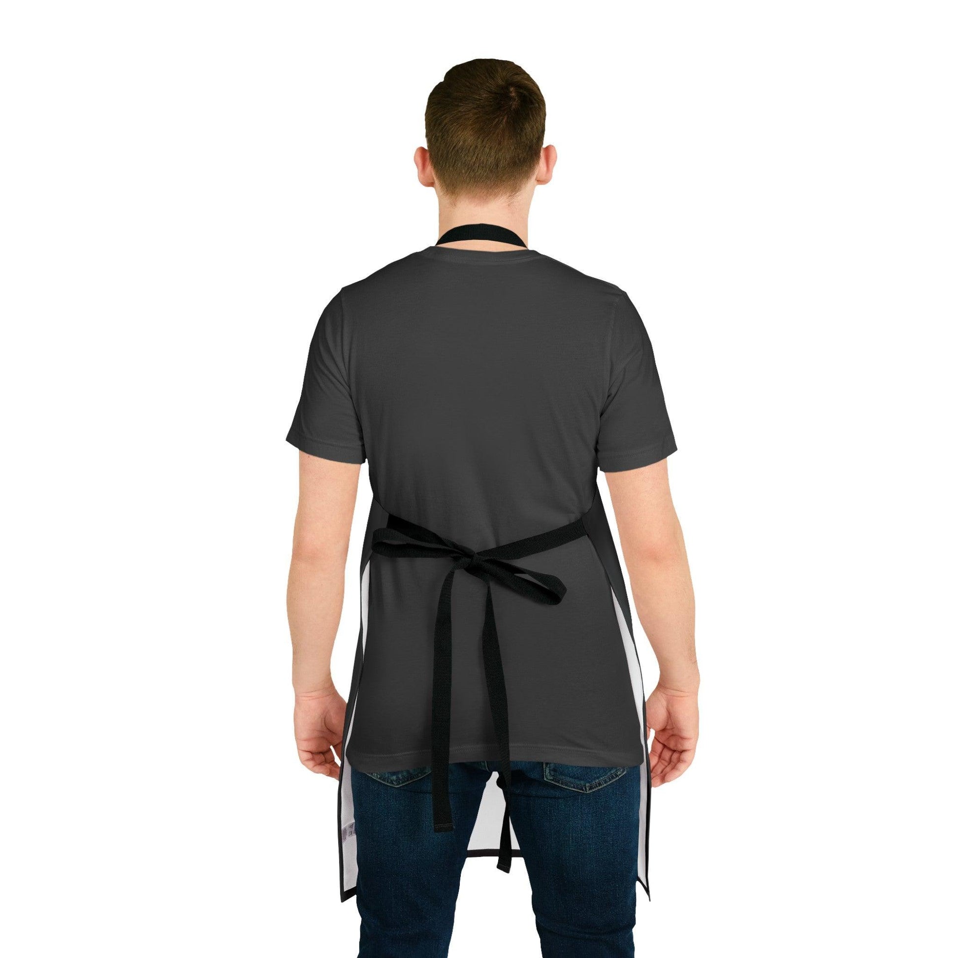 Beer and BBQ Black Apron - Mallard Moon Gift Shop