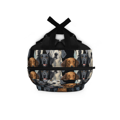 Dog Lovers Backpack - Cute Canine Design, Pet Gifts, School Supplies, Fun Accessories, Animal-Themed Bags - Mallard Moon Gift Shop