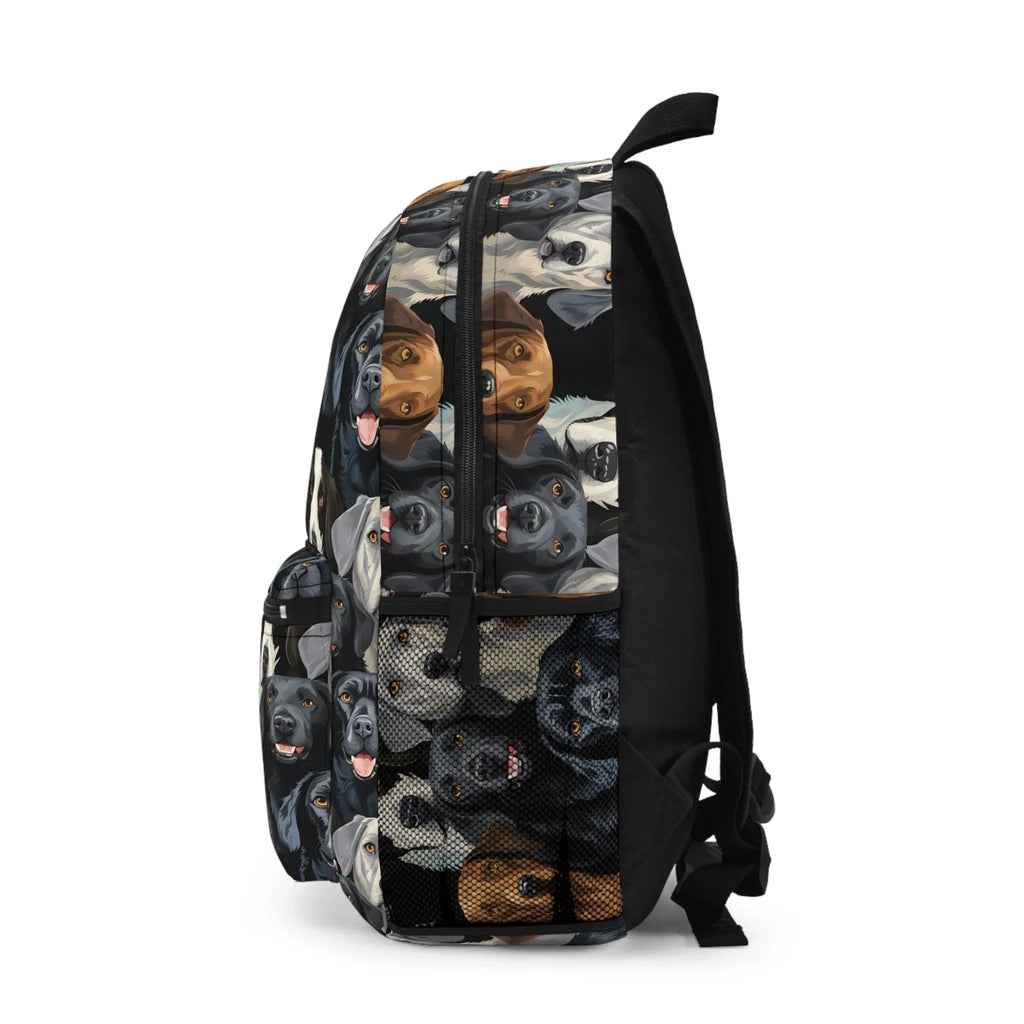 Dog Lovers Backpack - Cute Canine Design, Pet Gifts, School Supplies, Fun Accessories, Animal-Themed Bags