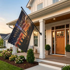 Twin Towers Patriotic Remembrance Flag, 9/11 Memorial Decor, Never Forget Double Sided Flag, September 11 Firefighter Tribute,
