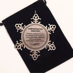 Administrative Assistant Snowflake Ornament - Thanks for being who you are - Birthday Christmas Tree Gifts Coworkers Colleague Boss