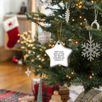 Air Traffic Controller Funny Star Ornament for Men - 'Keep Calm And Let The Air Traffic Controller Handle It' - Christmas Unique Gifts