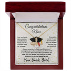 Niece Graduation Gift from Uncle Pendant Necklace