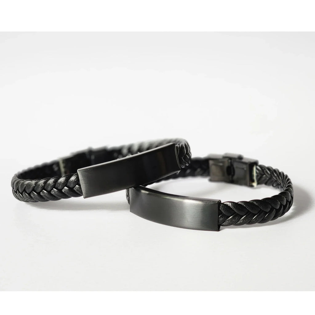 Braided Bullmastiff Dog Bracelet – “All I Care About Is My Bullmastiff Dog & Maybe Three People” – Interwoven Adjustable Cord Design