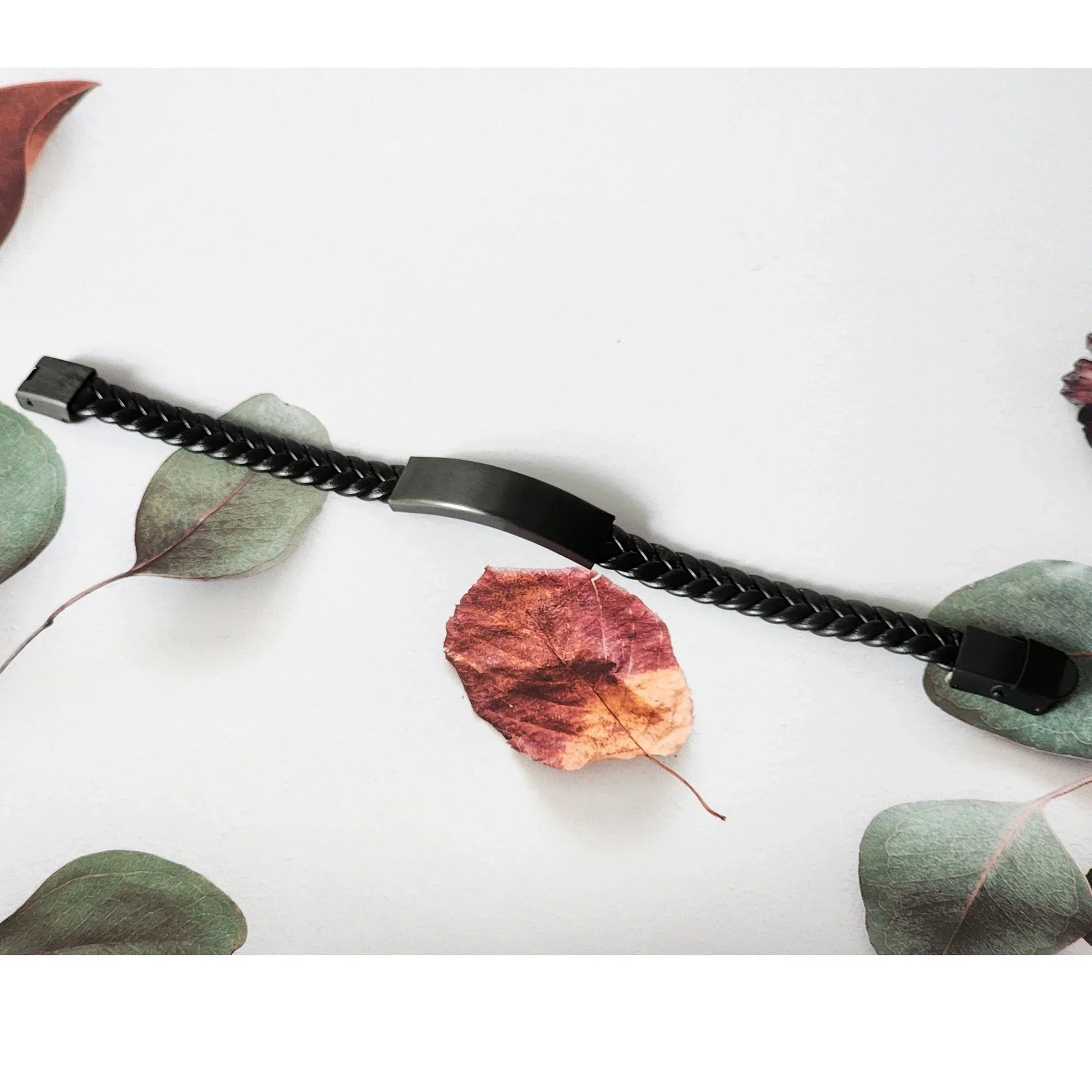 Braided Bullmastiff Dog Bracelet – “All I Care About Is My Bullmastiff Dog & Maybe Three People” – Interwoven Adjustable Cord Design