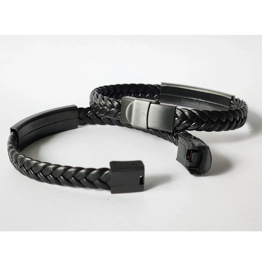 Braided Bullmastiff Dog Bracelet – “All I Care About Is My Bullmastiff Dog & Maybe Three People” – Interwoven Adjustable Cord Design