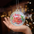 Baby's First Christmas Acrylic Keepsake Ornament