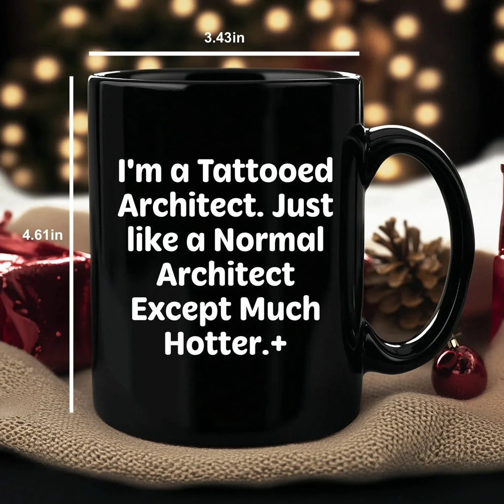 Funny Architect Quote - Tattooed Architect