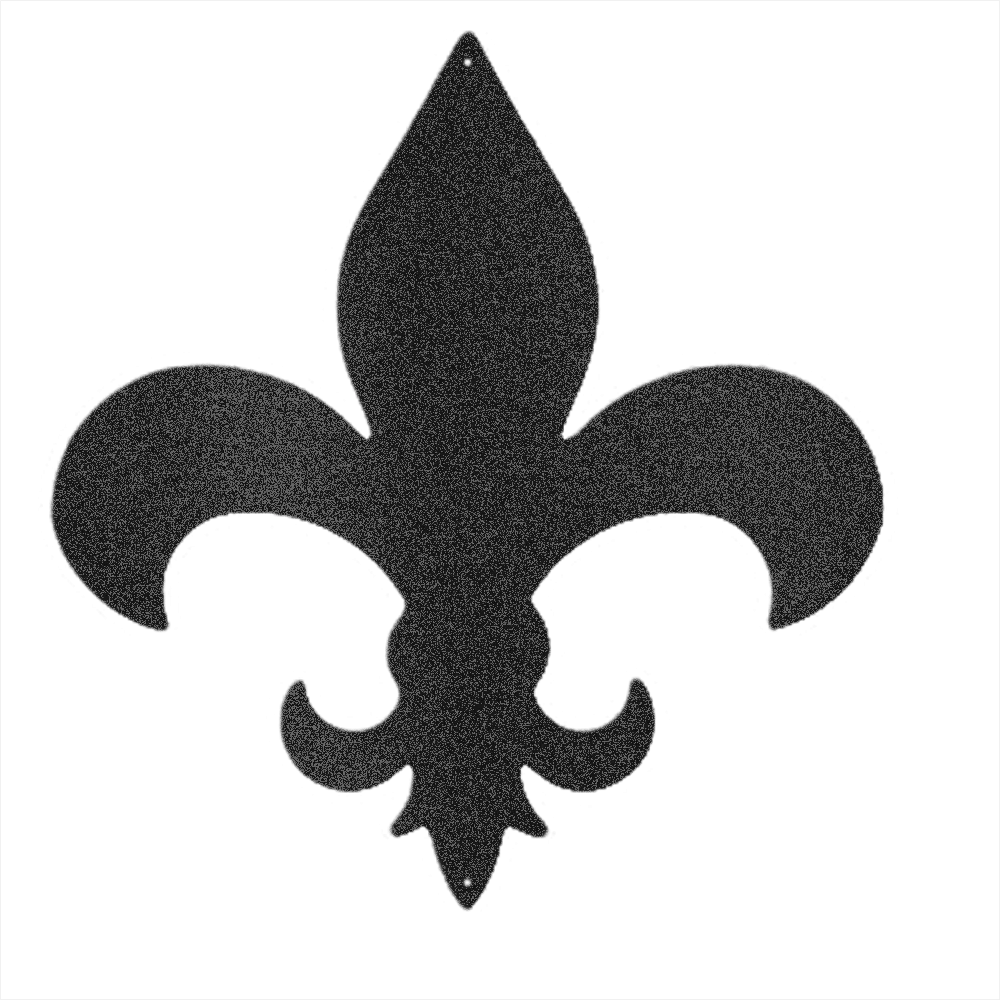 Fleur-de-lis Metal Wall Art