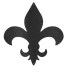 Fleur-de-lis Metal Wall Art