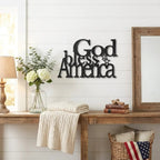 God Bless America Metal Art – A Tribute to Faith, Freedom & Home