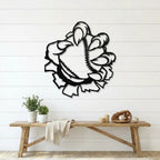 Baseball Monster Claw Metal Art Wall Sign