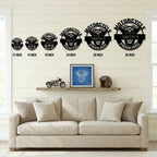 Personalized Motorcycle Metal Sign, Custom Biker Wall Art, Motorcycle Garage Decor