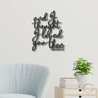 Ever Growing Love Custom Indoor Outdoor Steel Wall Sign